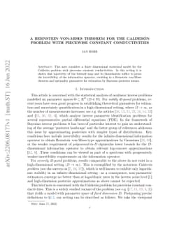 A Bernstein--von-Mises theorem for the Calderón problem with piecewise
  constant conductivities
