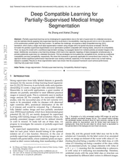 Deep Compatible Learning for Partially-Supervised Medical Image
  Segmentation