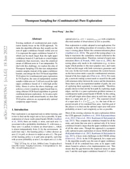 Thompson Sampling for (Combinatorial) Pure Exploration