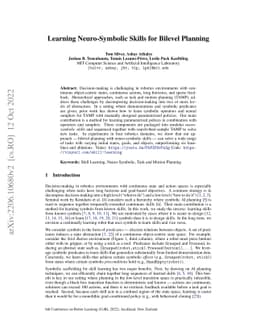 Learning Neuro-Symbolic Skills for Bilevel Planning