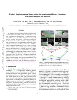 Explore Spatio-temporal Aggregation for Insubstantial Object Detection:
  Benchmark Dataset and Baseline