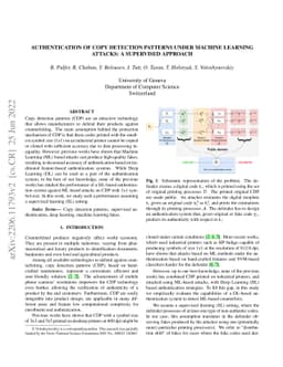 Authentication of Copy Detection Patterns under Machine Learning
  Attacks: A Supervised Approach
