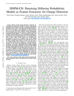 DDPM-CD: Denoising Diffusion Probabilistic Models as Feature Extractors
  for Change Detection