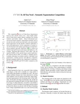 CV 3315 Is All You Need : Semantic Segmentation Competition