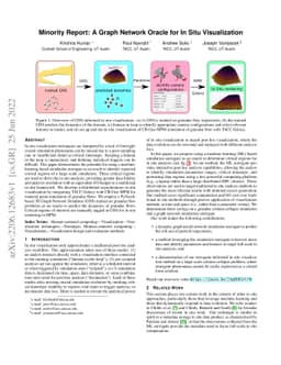 Minority Report: A Graph Network Oracle for In Situ Visualization