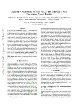 CopyCat2: A Single Model for Multi-Speaker TTS and Many-to-Many
  Fine-Grained Prosody Transfer