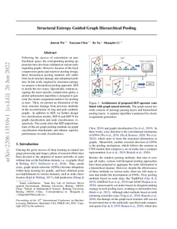 Structural Entropy Guided Graph Hierarchical Pooling