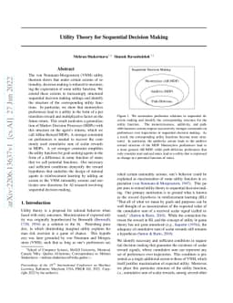 Utility Theory for Sequential Decision Making