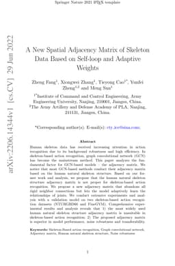 A New Adjacency Matrix Configuration in GCN-based Models for
  Skeleton-based Action Recognition