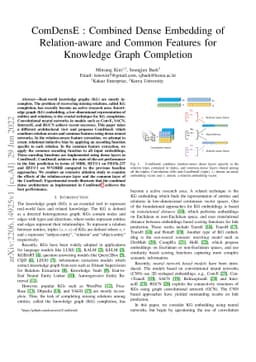 ComDensE : Combined Dense Embedding of Relation-aware and Common
  Features for Knowledge Graph Completion