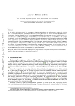 AFAFed -- Protocol analysis
