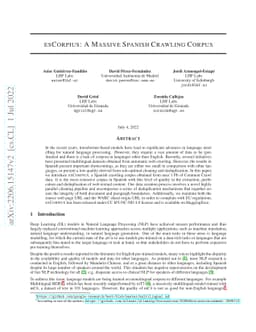 esCorpius: A Massive Spanish Crawling Corpus