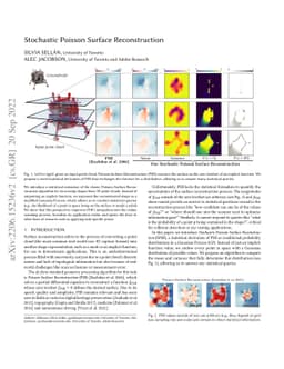 Stochastic Poisson Surface Reconstruction
