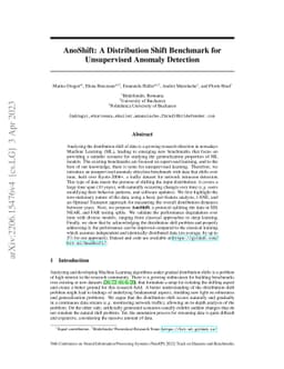 AnoShift: A Distribution Shift Benchmark for Unsupervised Anomaly
  Detection