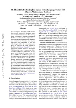 VL-CheckList: Evaluating Pre-trained Vision-Language Models with
  Objects, Attributes and Relations
