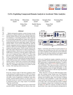 CoVA: Exploiting Compressed-Domain Analysis to Accelerate Video
  Analytics