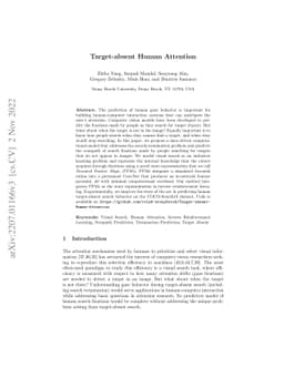 Target-absent Human Attention