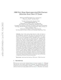 ORF-Net: Deep Omni-supervised Rib Fracture Detection from Chest CT Scans
