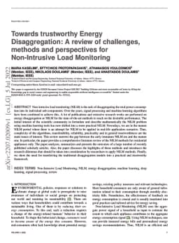 Towards trustworthy Energy Disaggregation: A review of challenges,
  methods and perspectives for Non-Intrusive Load Monitoring