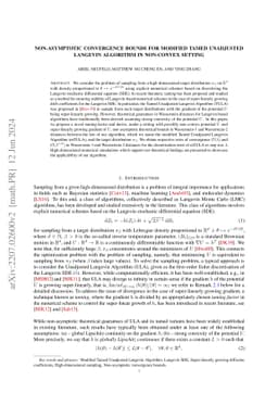 Non-asymptotic convergence bounds for modified tamed unadjusted Langevin
  algorithm in non-convex setting