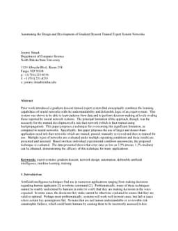Automating the Design and Development of Gradient Descent Trained Expert
  System Networks