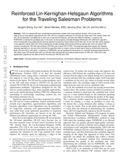 Reinforced Lin-Kernighan-Helsgaun Algorithms for the Traveling Salesman
  Problems