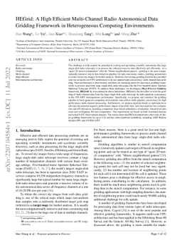 HEGrid: A High Efficient Multi-Channel Radio Astronomical Data Gridding
  Framework in Heterogeneous Computing Environments