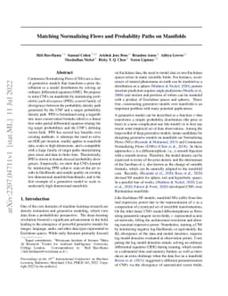 Matching Normalizing Flows and Probability Paths on Manifolds