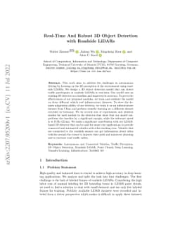 Real-Time And Robust 3D Object Detection with Roadside LiDARs