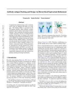 Antibody-Antigen Docking and Design via Hierarchical Equivariant
  Refinement