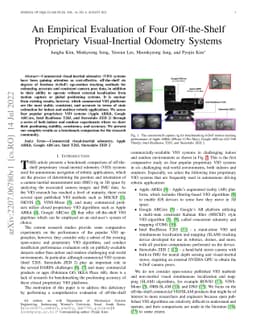 An Empirical Evaluation of Four Off-the-Shelf Proprietary
  Visual-Inertial Odometry Systems
