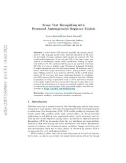 Scene Text Recognition with Permuted Autoregressive Sequence Models