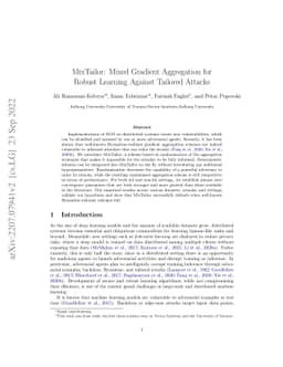 MixTailor: Mixed Gradient Aggregation for Robust Learning Against
  Tailored Attacks