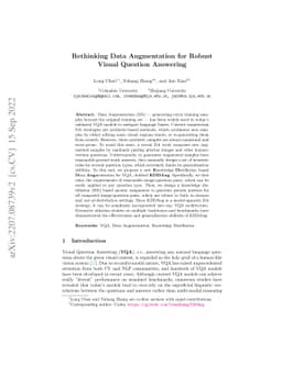 Rethinking Data Augmentation for Robust Visual Question Answering
