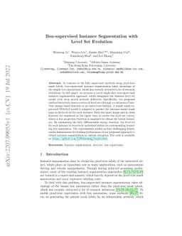 Box-supervised Instance Segmentation with Level Set Evolution