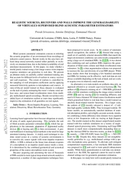 Realistic sources, receivers and walls improve the generalisability of
  virtually-supervised blind acoustic parameter estimators