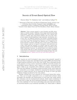 Secrets of Event-Based Optical Flow
