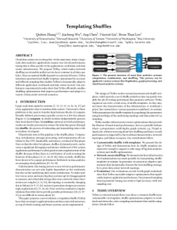 Templating Shuffles