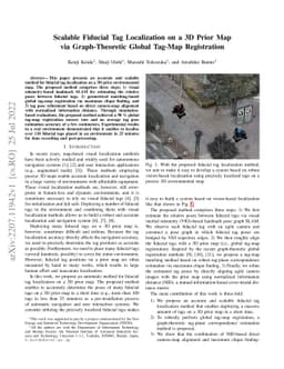Scalable Fiducial Tag Localization on a 3D Prior Map via Graph-Theoretic
  Global Tag-Map Registration