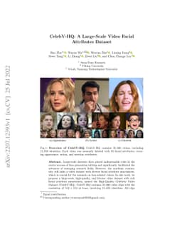CelebV-HQ: A Large-Scale Video Facial Attributes Dataset