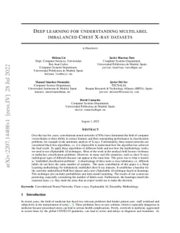 Deep learning for understanding multilabel imbalanced Chest X-ray
  datasets