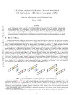 A Hybrid Complex-valued Neural Network Framework with Applications to
  Electroencephalogram (EEG)