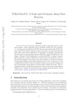 YOLO-FaceV2: A Scale and Occlusion Aware Face Detector