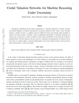 Credal Valuation Networks for Machine Reasoning Under Uncertainty