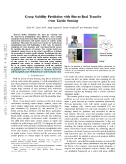 Grasp Stability Prediction with Sim-to-Real Transfer from Tactile
  Sensing
