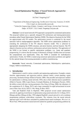 Neural Optimization Machine: A Neural Network Approach for Optimization