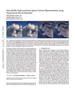 NeuralVDB: High-resolution Sparse Volume Representation using
  Hierarchical Neural Networks
