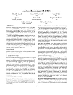 Machine Learning with DBOS