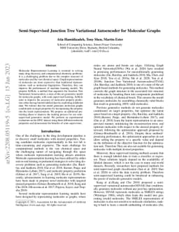Semi-Supervised Junction Tree Variational Autoencoder for Molecular
  Property Prediction