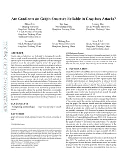 Are Gradients on Graph Structure Reliable in Gray-box Attacks?
